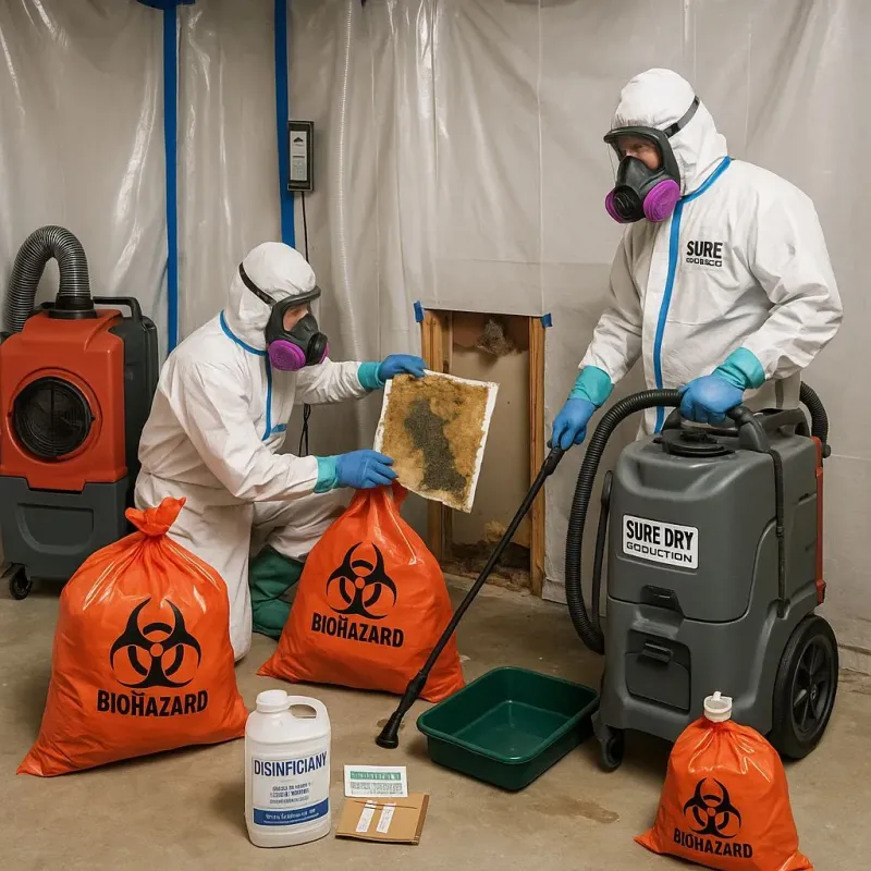 Contaminated Water Handling Protocols process in La Quinta, CA