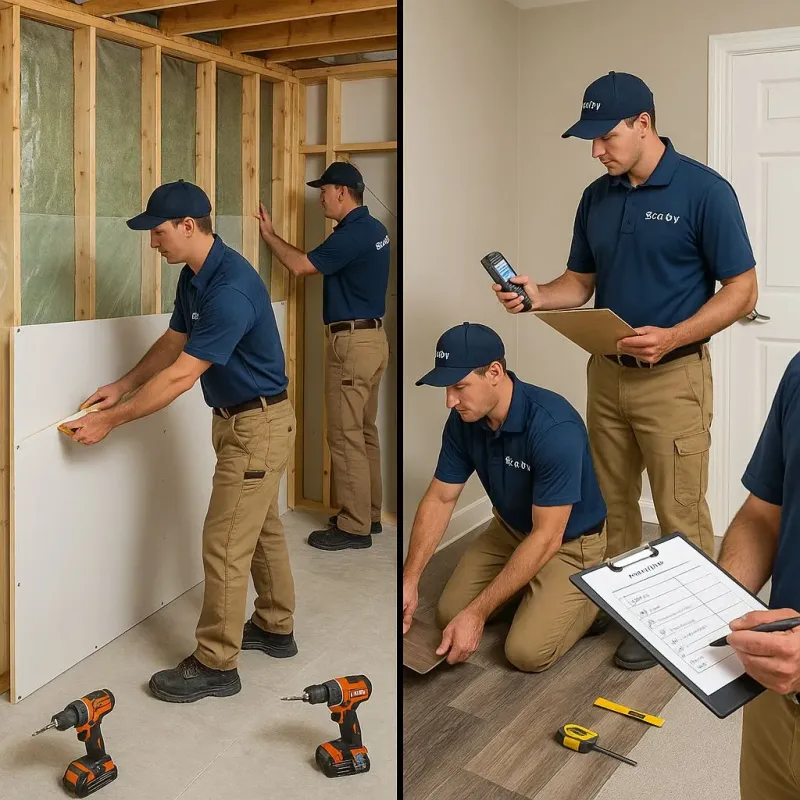 Repairs and Reconstruction process in La Quinta, CA
