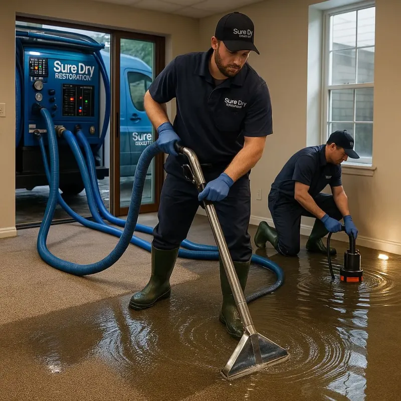 Water Extraction and Removal process in La Quinta, CA